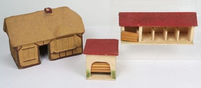Two rare boxed Britains Farm Buildings, 1961,