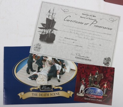 Britains Limited Edition set 41143 Nelson Death Scene-Victory,