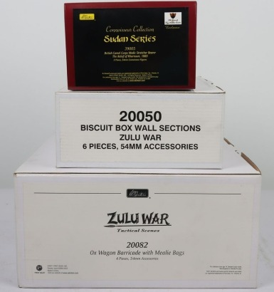 Britains Zulu War Series 20082 Ox Wagon Barricade with Mealie Bags,