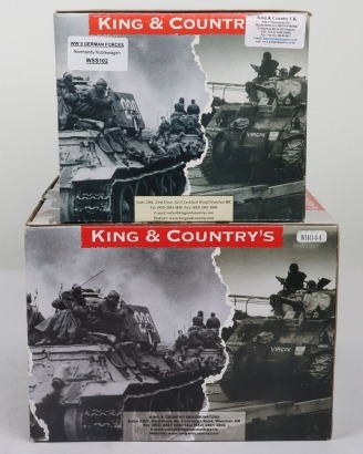 King & Country &lsquo;WWII German Forces&rsquo; series German Army cars,