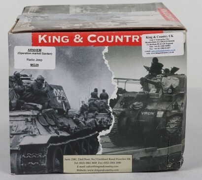 King & Country MG29 Arnhem (Operation market Garden), Radio Jeep,