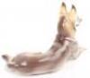 A 1920’s Allach style porcelain dog, by Karner - 3