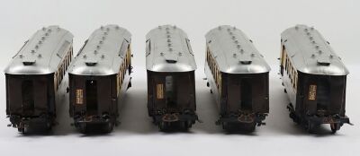 Hornby 0 gauge Brighton Belle five car Pullman set, - 8