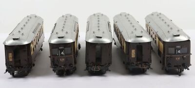 Hornby 0 gauge Brighton Belle five car Pullman set, - 9