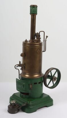 Marklin 4122/8 1/2 Vertical stationary live steam engine, German 1920,