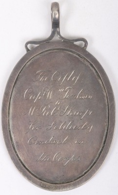 Napoleonic Period Merit Award to Christchurch Association Volunteers. - 2
