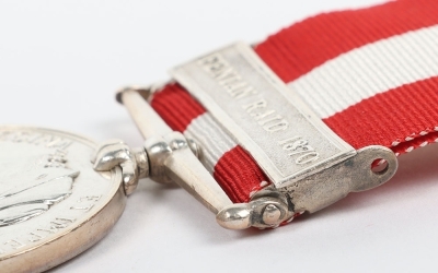 Canada General Service Medal for the 1870 Fenian Raid to the Quebec Field Battery - 5