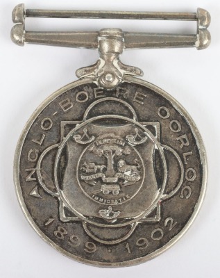 Anglo-Boere Oorlog Medal to a Member of the Calvinia Commando