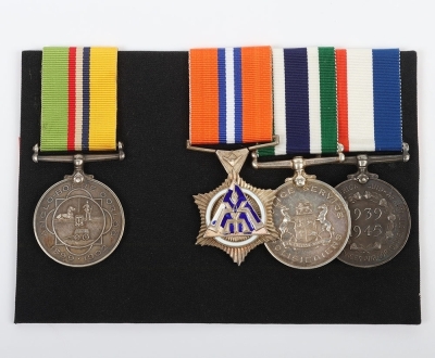 An Interesting South African Possible Family Medal Group of 4 Covering Service from the Boer War up until 1969