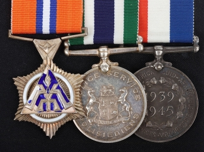 An Interesting South African Possible Family Medal Group of 4 Covering Service from the Boer War up until 1969 - 6