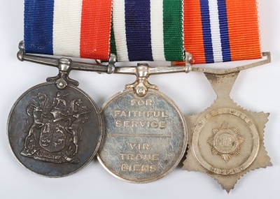 An Interesting South African Possible Family Medal Group of 4 Covering Service from the Boer War up until 1969 - 10