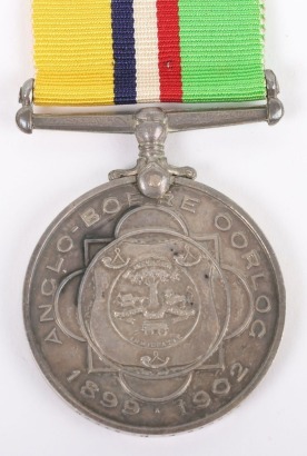 Anglo-Boere Oorlog Medal to a Recipient in Commando Commandant Steenkamp