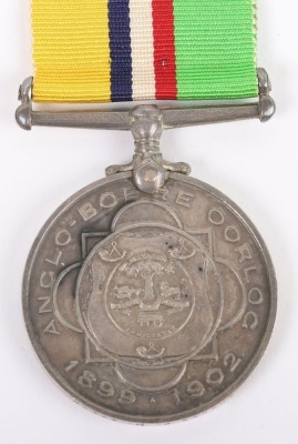 Anglo-Boere Oorlog Medal to a Recipient in Commando Commandant Steenkamp