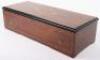 A 19th century Swiss combed rosewood and satinwood cylinder music box - 2