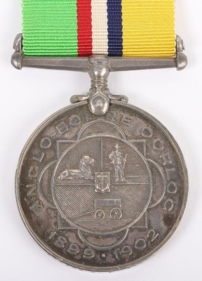Anglo-Boere Oorlog Medal to a Recipient in Commando Commandant Steenkamp - 2