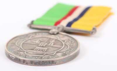 Anglo-Boere Oorlog Medal to a Recipient in Commando Commandant Steenkamp - 4