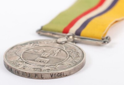 Anglo-Boere Oorlog Medal to a Recipient who was also Awarded the Boer Loyal Service Medal (Dekoratie voor Trouwe Dienst) - 3