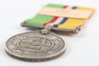 Anglo-Boere Oorlog Medal to a Korporaal in the Middelburg Commando - 4