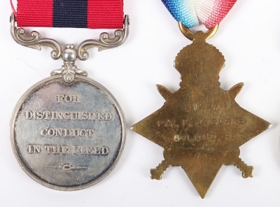 1915 Battle of Festubert, Distinguished Conduct Medal Group of 4 to the 6th Battalion London Regiment (The Rifles). - 5