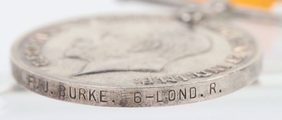 1915 Battle of Festubert, Distinguished Conduct Medal Group of 4 to the 6th Battalion London Regiment (The Rifles). - 13
