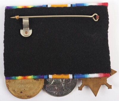 A Great War Cavalry 1914 Star Trio of Medals to 7th (The Princess Royals) Dragoon Guards - 2