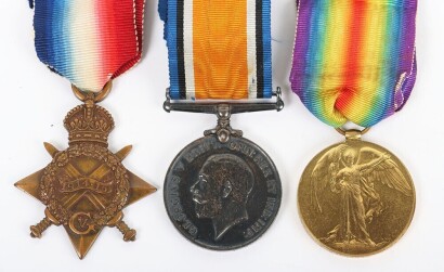 WW1 Great War Royal Navy 14/15 Star Trio.