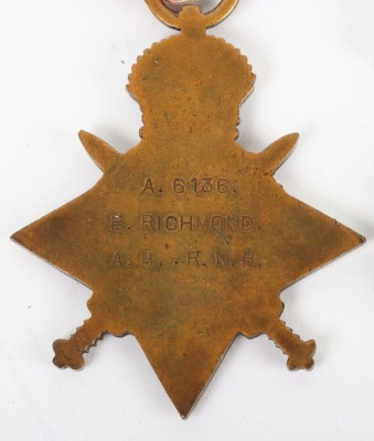 WW1 Great War Royal Navy 14/15 Star Trio. - 3