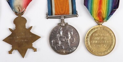 WW1 Great War Memorial Plaque & 15 Star Trio, Somme 1916, Killed in Action, 21st Manchester Regt, '6th City Pals' - 7