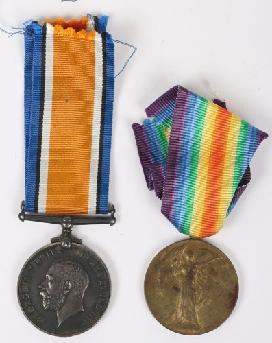 WW1, Great War Medal Pair to a 1916, Somme Killed in Action, 9th East Surrey's