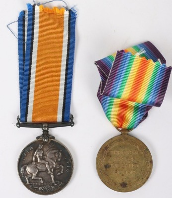 WW1, Great War Medal Pair to a 1916, Somme Killed in Action, 9th East Surrey's - 3