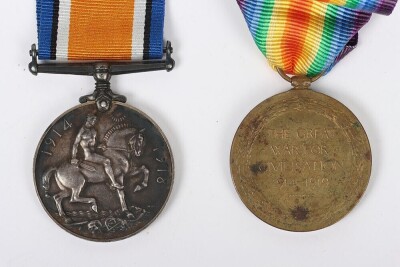 WW1, Great War Medal Pair to a 1916, Somme Killed in Action, 9th East Surrey's - 4