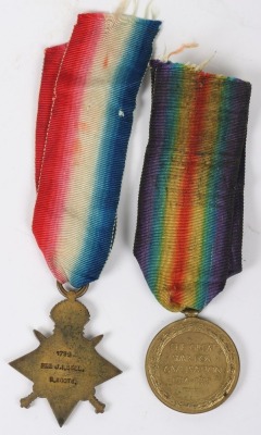 WW1, Great War Gallipoli Campaign Killed in Action pair of medals to the Royal Scots - 3