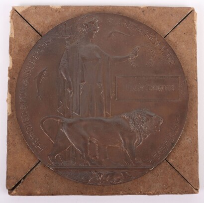 Great War Memorial Plaque