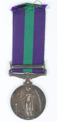 GVR V, General Service Medal (GSM) & Iraq Bar, Royal Irish Rifles. - 6