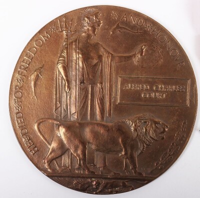 An Emotive Great War 1914-15 Star Medal Trio and Memorial Plaque and Original Documents to a Soldier in the 6th London Regiment (The City Rifles) who Died at Home in May 1917 Having had Both Legs Amputated Due to Gunshot Wounds. - 4