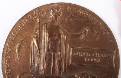 An Emotive Great War 1914-15 Star Medal Trio and Memorial Plaque and Original Documents to a Soldier in the 6th London Regiment (The City Rifles) who Died at Home in May 1917 Having had Both Legs Amputated Due to Gunshot Wounds. - 7