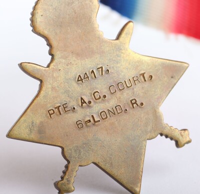 An Emotive Great War 1914-15 Star Medal Trio and Memorial Plaque and Original Documents to a Soldier in the 6th London Regiment (The City Rifles) who Died at Home in May 1917 Having had Both Legs Amputated Due to Gunshot Wounds. - 11