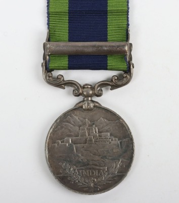 India General Service Medal to an Officer in the Indian Army for service in the Third Afghan War - 2
