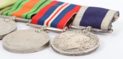 WW2 Royal Marine Bandsman Medal Group of Five, Long Service & Good Conduct Medal and Miniatures. - 3