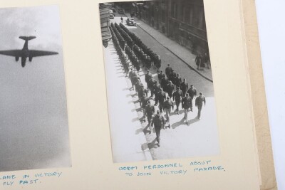 WW2 1945 American Medal for Freedom, Paperwork and Photograph Albums Awarded to a British Citizen for Service with the US Forces in 1945 - 11