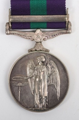 General Service Medal 1918-62 Flying Officer Royal Air Force, - 5