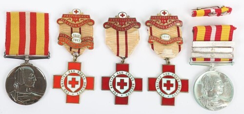 Collection of Medals for Service in the Voluntary Medical Services.