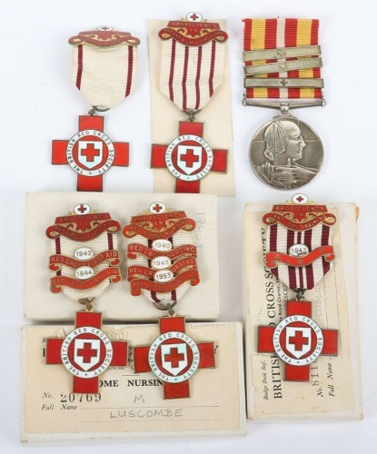 Collection of Medals for Service in the Voluntary Medical Services and British Red Cross