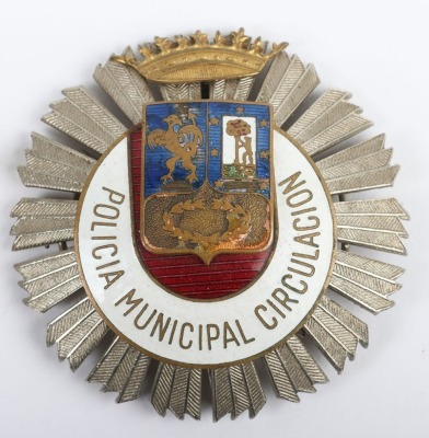 Spanish Municipal Police Breast Star - 4