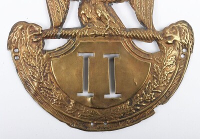 French 1st Empire Napoleonic Infantry Shako Plate - 3