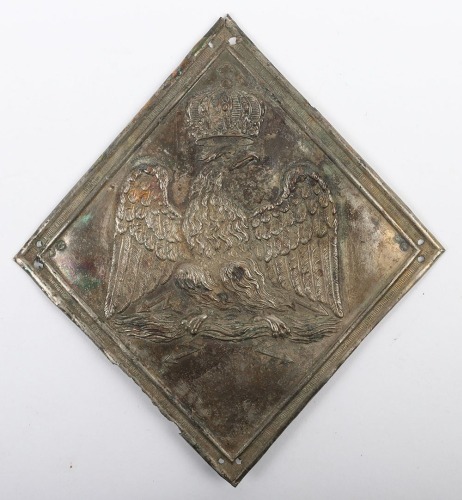 Napoleonic French 1st Empire Cavalry Officers Shako Plate