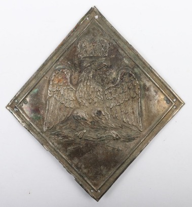 Napoleonic French 1st Empire Cavalry Officers Shako Plate