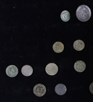 Collection of Napoleonic Military and Civilian Tunic Buttons, - 4