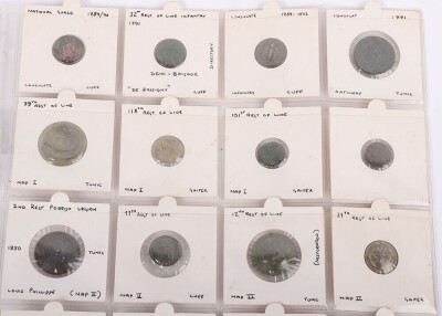 Collection of Napoleonic Military and Civilian Tunic Buttons, - 11