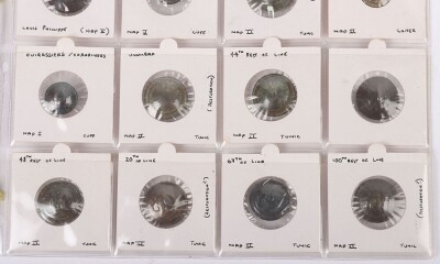 Collection of Napoleonic Military and Civilian Tunic Buttons, - 12